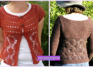 Crochet Ariane Cardigan Free Pattern for Ladies Crochet Ariane Cardigan Free Pattern for Women
