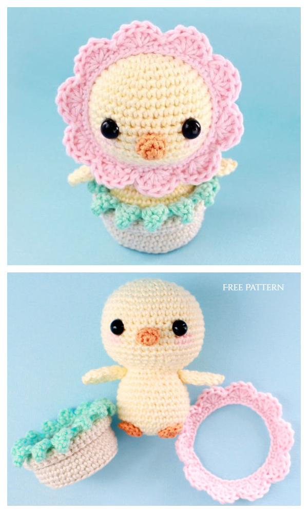Crochet Funny Chick Amigurumi Free Pattern