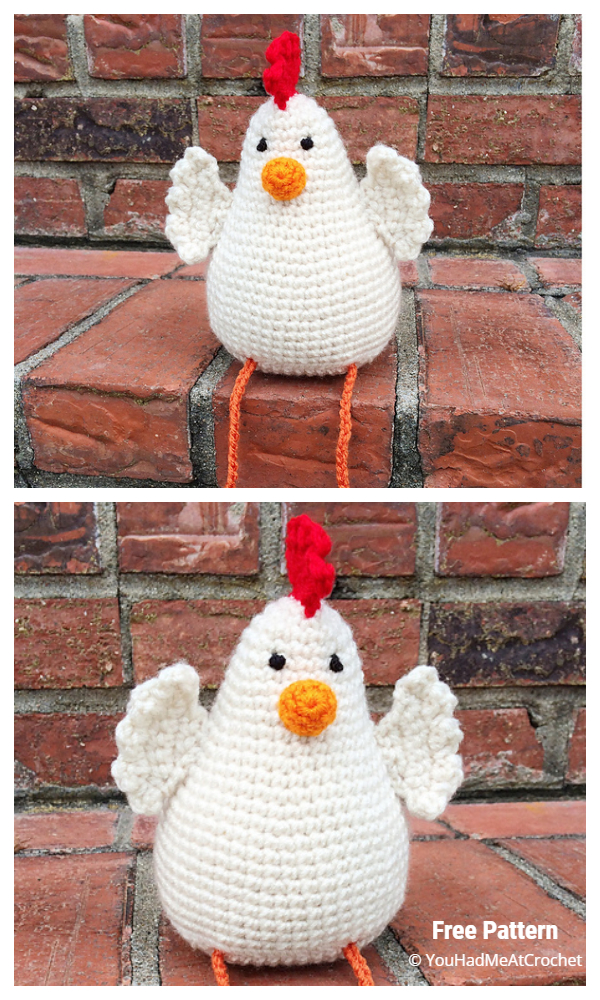 Crochet Easter Hen Amigurumi Free Patterns