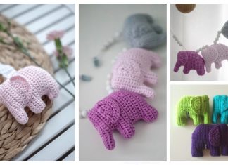 6 Crochet Elephant Amigurumi Free Patterns -Video 6 Crochet Elephant Amigurumi Free Patterns -Video