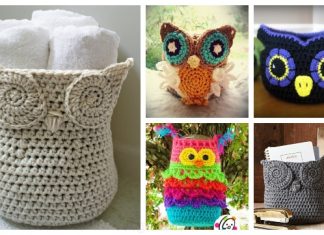 Owl Basket Free Crochet Patterns & Paid + Video Crochet Owl Basket Free Crochet Patterns & Paid
