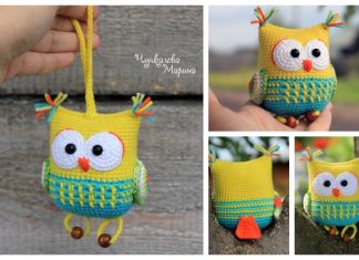 Crochet Owl Rattle Amigurumi Free Patterns Crochet Owl Rattle Amigurumi Free Patterns