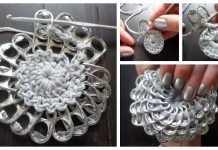 Crochet Pop Tab Flower Purse Free Crochet Pattern Crochet Pop Tab Flower Purse Free Crochet Pattern