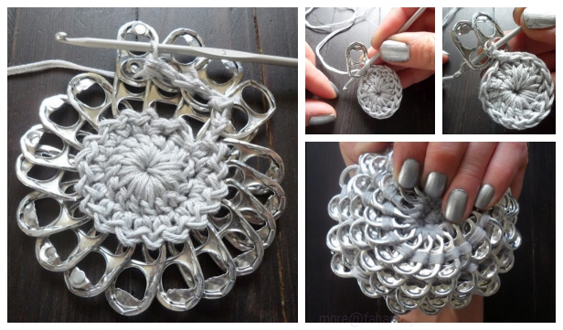 crochet pull tab purse pattern