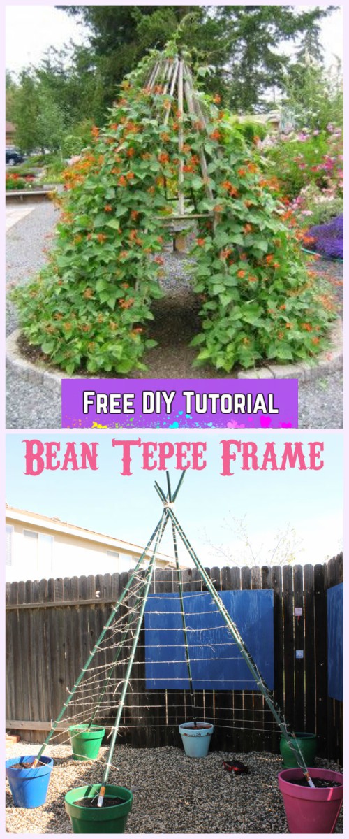 DIY Living Green Teepee Playhouse Tutorial