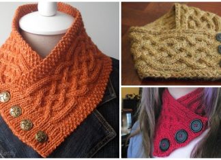 Knit Celtic Cable Neckwarmer Scarf Free Knitting Pattern Knit Celtic Cable Neckwarmer Scarf Free Knitting Pattern