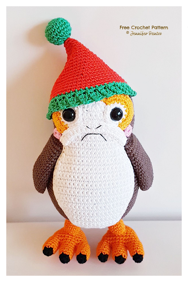 Star War Porg Toy Amigurumi Free Crochet Pattern