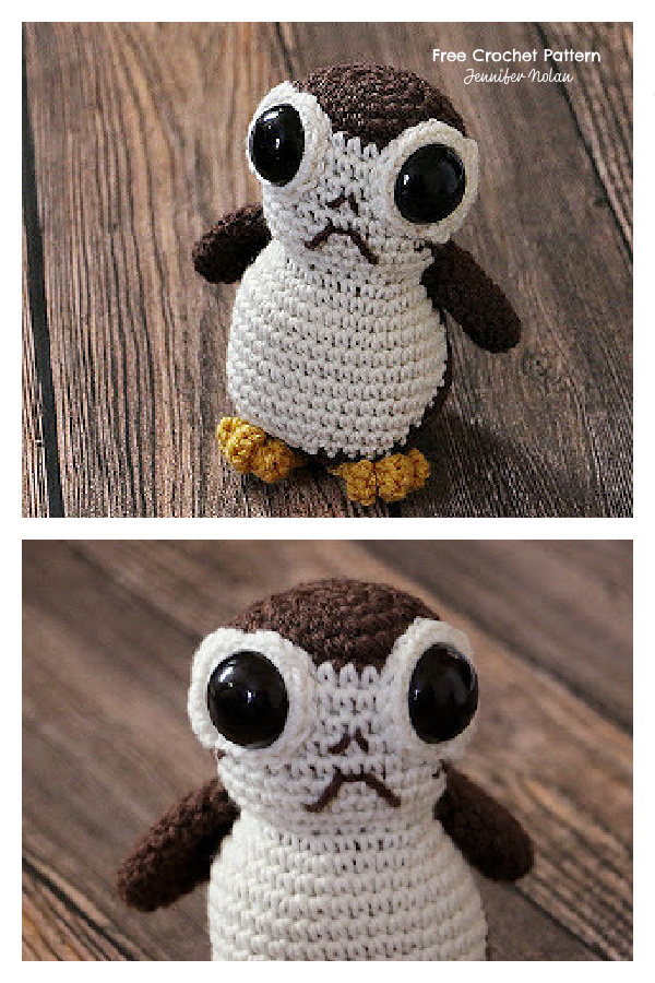 Crochet Star War Porg Amigurumi Free Patterns