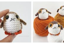 Star War Porg Toy Amigurumi Crochet Patterns Crochet Star War Porg Amigurumi Free Patterns