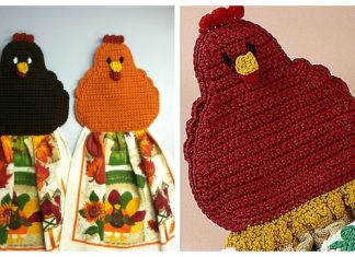 Easter Chicken Towel Topper Crochet Patterns Crochet Chicken Towel Topper Free Crochet Pattern