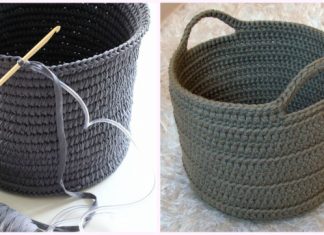 Crochet Chunky Basket Free Patterns Crochet Chunky Basket Free Patterns