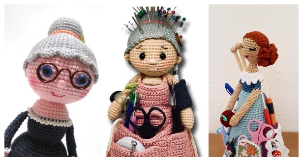 crochet crafter granny doll amigurumi free pattern