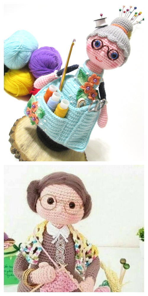 Crochet Crafter Granny Doll Amigurumi Free Patterns