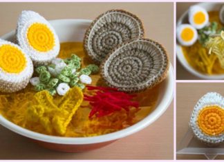 Crochet Japanese Ramen Noodles Look So Real Crochet Japanese Ramen Noodles Look So Real