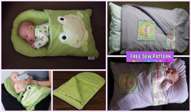 Diy Baby Pillowcase Sleeping Bag Nap Mat Tutorials - Diy Nap Mat With Pillows