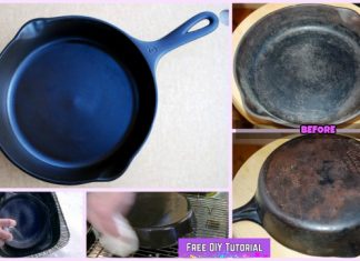 Kitchen Tips: DIY Cast Iron Skillet Reconditioning Easy Tutorial