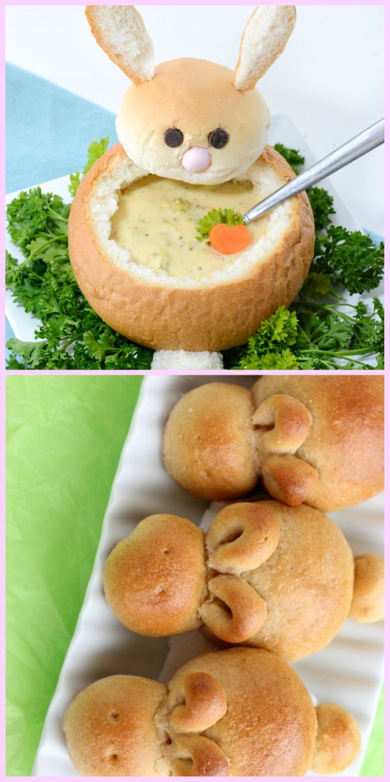 Easter Bunny Bread Bowl DIY Recipe