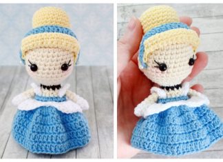 Crochet Cinderella Princess Toy Amigurumi Free Pattern