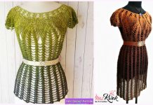 Crochet Pineapple Stitch Lacy Love Dress Free Crochet Pattern for Ladies Crochet Pineapple Stitch Lacy Love Dress Free Crochet Pattern for Ladies