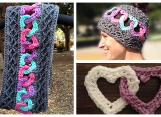 Crochet Linked Heart Motif Free Pattern + Video Crochet Linked Heart Motif Free Pattern + Video