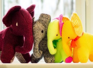 Knit Elephant Plush Toy Free Knitting Pattern Knit Elephant Plush Toy Free Knitting Pattern
