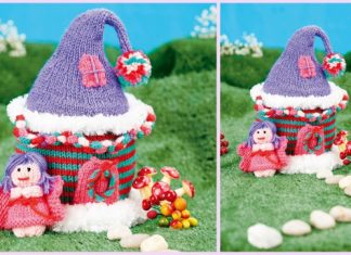 Knit Fairy House Free Knitting Pattern Knit Fairy House Free Knitting Pattern