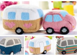Knit Car Caravan Toy Set Free Knitting Patterns Knit Car Caravan Toy Set Free Knitting Pattern