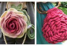 Flower Blossom Bag Crochet Patterns Flower Blossom Bag Crochet Patterns
