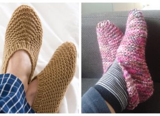 Knit Garter Stitch Slippers Free Knitting Patterns for Grown-Ups Knit Garter Stitch Slippers Free Knitting Patterns for Grown-Ups