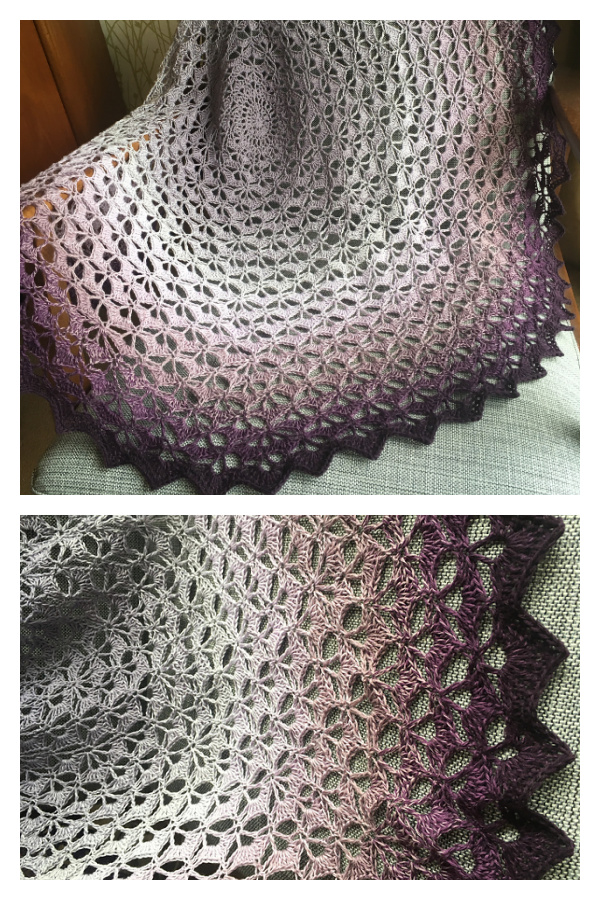 Lotus Flower Blanket Free Crochet Pattern + Video