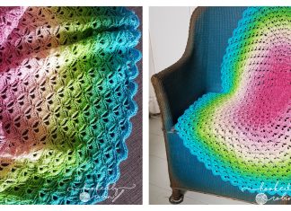 Lotus Flower Blanket Free Crochet Pattern + Video Lotus Flower Blanket Free Crochet Pattern + Video