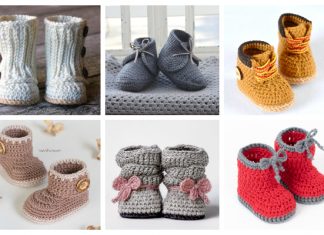 10 Winter Baby Ankle Boots Free Crochet Patterns & Paid Winter Baby Ankle Boots Free Crochet Patterns & Paid