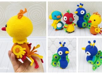 Crochet Bird Phoenix & Peacock Amigurumi Free Patterns Crochet Bird Phoenix & Peacock Amigurumi Free Patterns