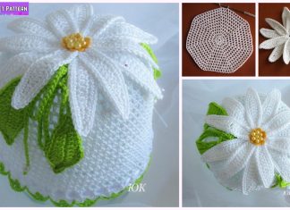 Crochet Daisy Flower Summer Sun Hat Free Crochet Pattern with Video Tutorial Crochet Daisy Flower Summer Sun Hat Free Crochet Pattern-Video