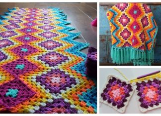 Crochet Mexican Granny Blanket Free Crochet Pattern Crochet Mexican Granny Blanket Free Crochet Pattern