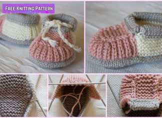 Knit Baby Sneaker Booties Free Knitting Pattern Knit Baby Sneaker Booties Free Knitting Pattern