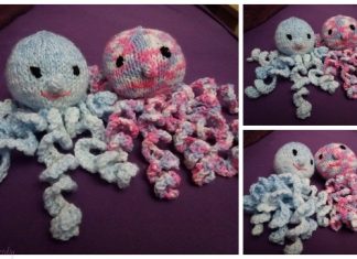 Knit Octopus Plush Toy Free Knitting Pattern Knit Octopus Plush Toy Free Knitting Pattern