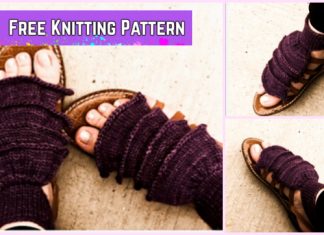 Knit Sublime Sandals Free Knitting Pattern for Ladies Summer Footwear Knit Sublime Sandals Free Knitting Pattern for Ladies Summer Footwear