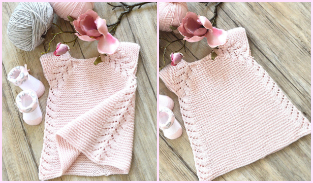 top down dress knitting pattern I'm in love with this cute little dress knitted by dear Emmy for the test knit! Thank you so much for your help my dear! It's absolutely beautiful! Photo and knitting credits: @