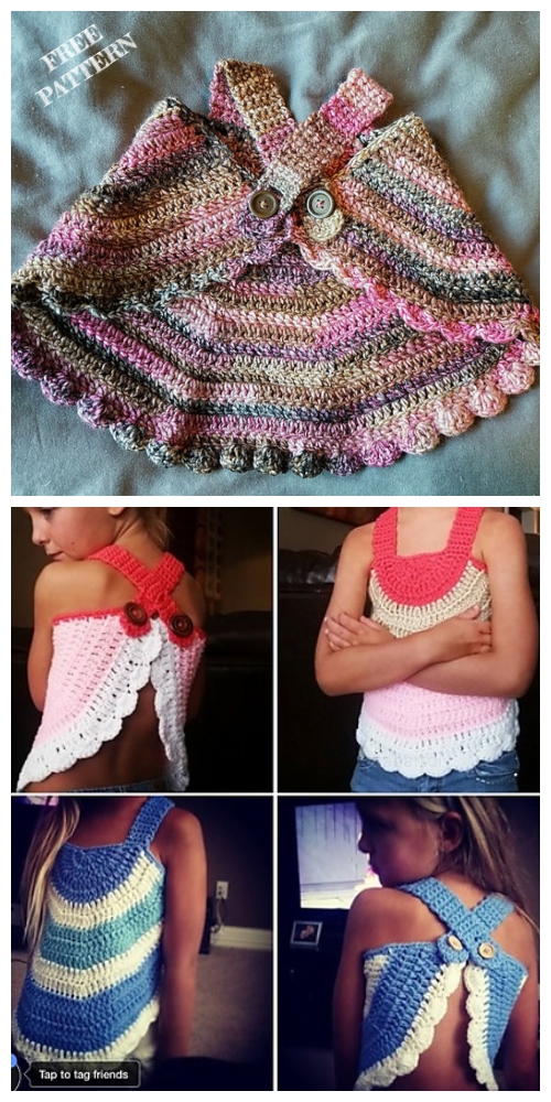 Crochet Summer Baby Swing Top Free Crochet Pattern