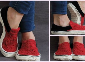 Unisex Vans Style Slippers Crochet Pattern Unisex Vans Style Slippers Crochet Pattern