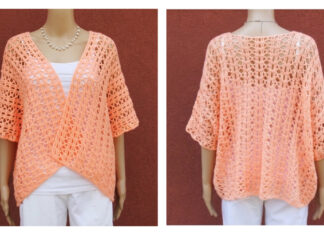 Lace Summer Shrug Free Crochet Pattern + Video Lace Summer Shrug Free Crochet Pattern + Video