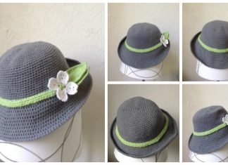 Spring Hat Crochet Free Pattern