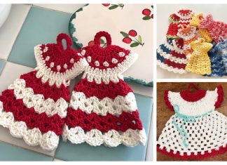 Vintage Dress Potholder Crochet Free Patterns Vintage Dress Potholder Crochet Free Pattern Video