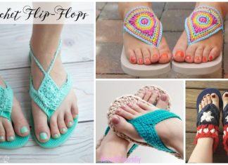Adult Flip Flop Sandals Crochet Patterns Free & Paid Adult Flip Flop Sandals Crochet Patterns Free & Paid
