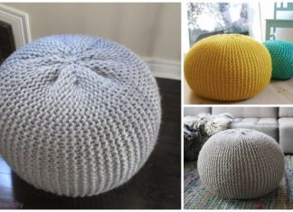 Cable Stool Cover Knitting Patterns Free & Paid Cable Stool Cover Knitting Patterns Free & Paid