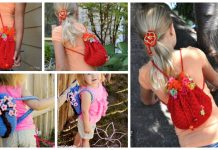 Crochet Girl’s Flower Backpack Free Crochet Patterns Crochet Girl's Flower Backpack Free Crochet Patterns