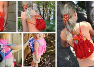 Crochet Girl’s Flower Backpack Free Crochet Patterns Crochet Girl's Flower Backpack Free Crochet Patterns