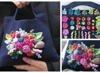Crochet Joyful Flower Bag Free Crochet Patterns Crochet Joyful Flower Bag Free Crochet Patterns