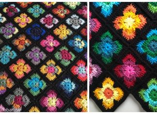 Crochet Retro Vibe Square Free Crochet Pattern Crochet Retro Vibe Square Free Crochet Pattern
